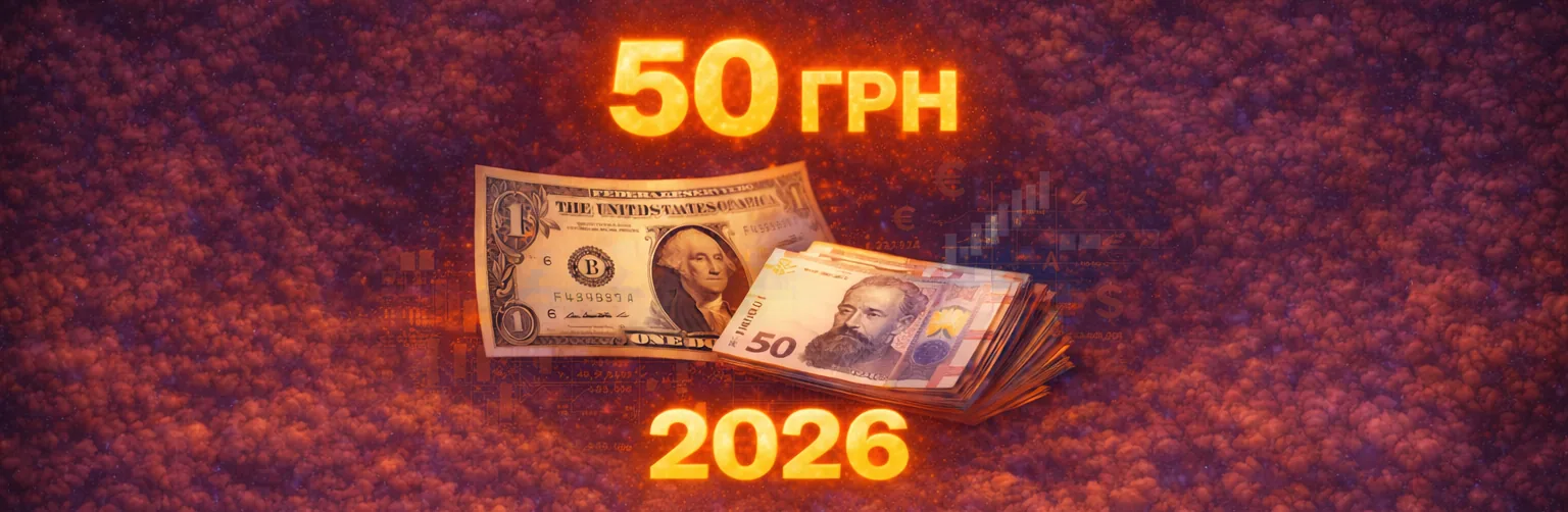 Долар по 50 грн у 2026 році?